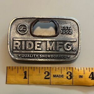 Ride snowboard Belt Buckle